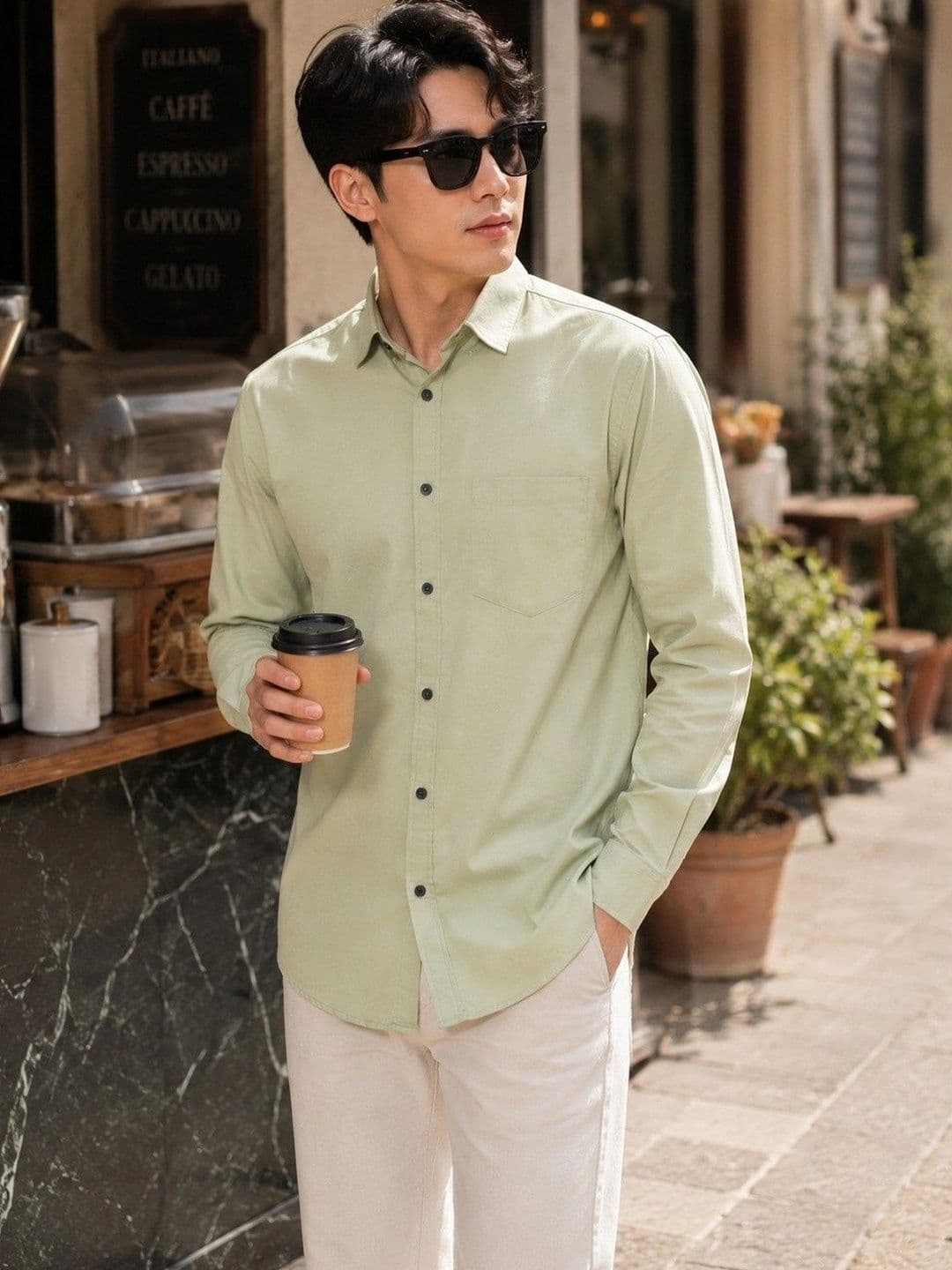 BAESD Men Premium Slim Fit Casual Shirt thumbnail 2