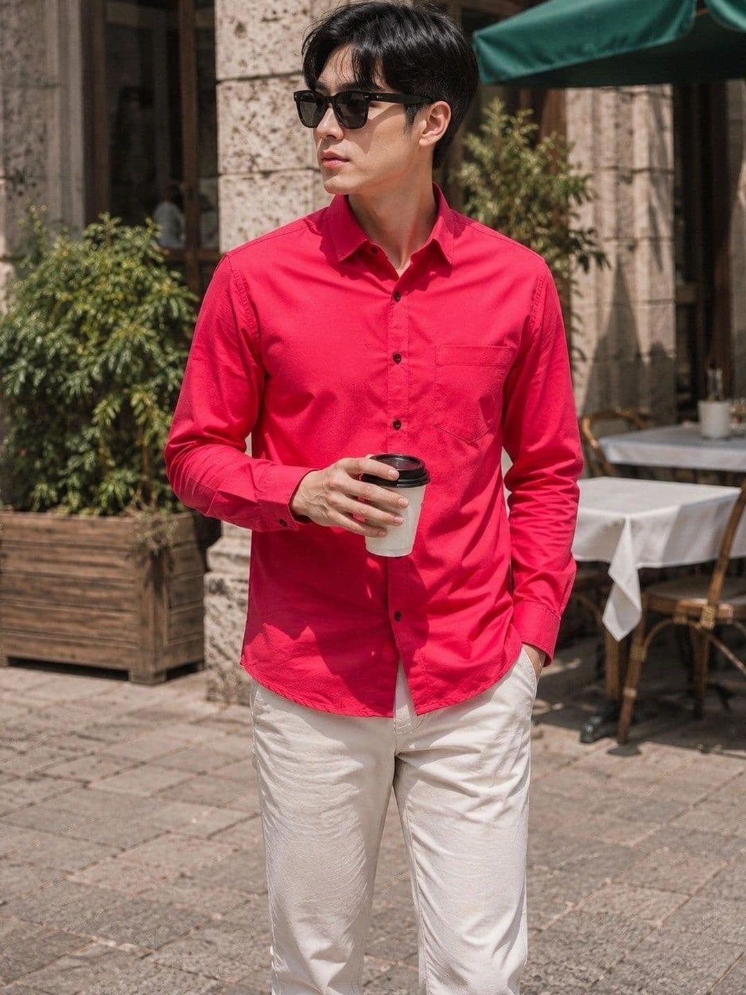 BAESD Men Premium Slim Fit Casual Shirt thumbnail 2