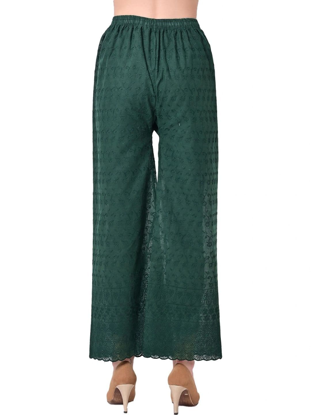 FusFus Women Ethnic Motifs Embroidered Ethnic Palazzos thumbnail 2