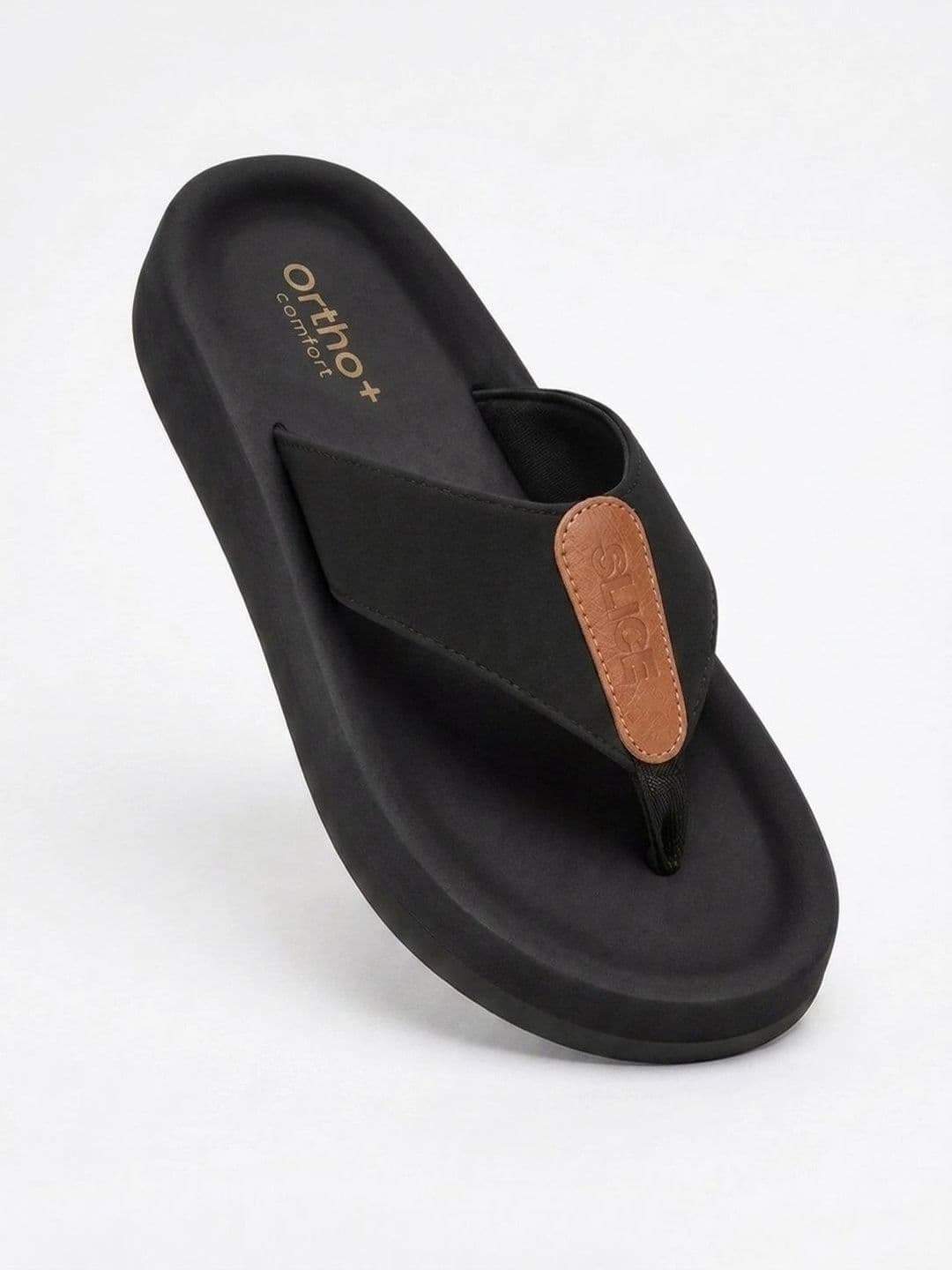 SLICE Men Rubber Thong Flip-Flops thumbnail 6