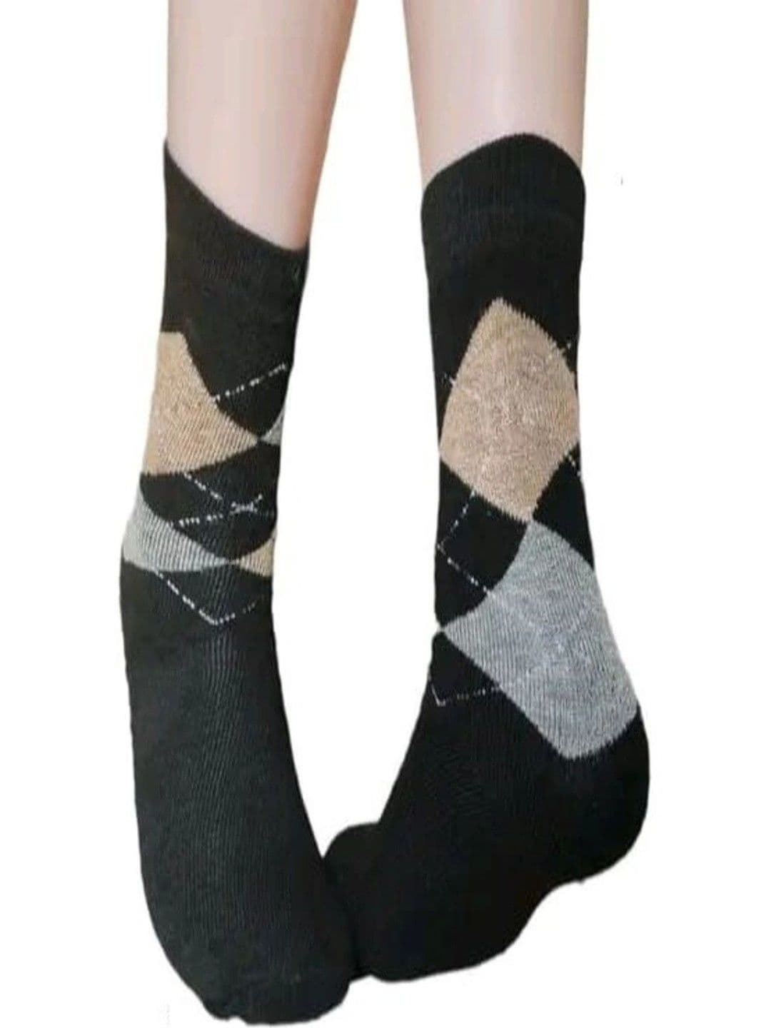 PinKit Men Pack of 5 Assorted Patterned Calf Length Socks thumbnail 2