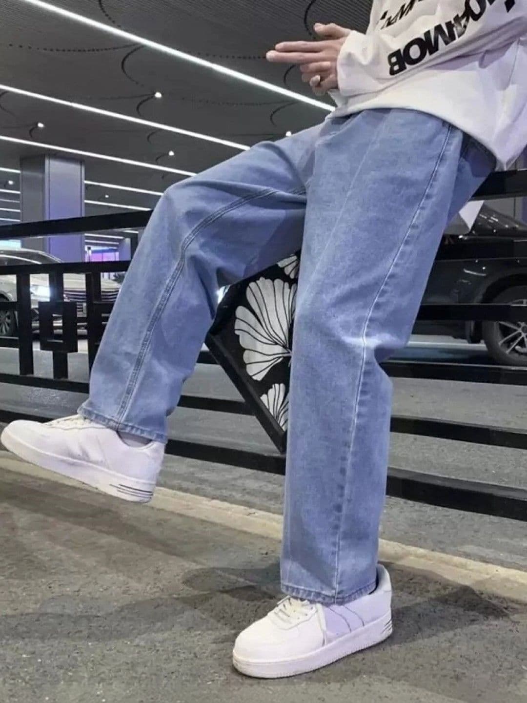 UNIFAV FASHION Men Boyfriend Fit Mid-Rise Jeans thumbnail 3