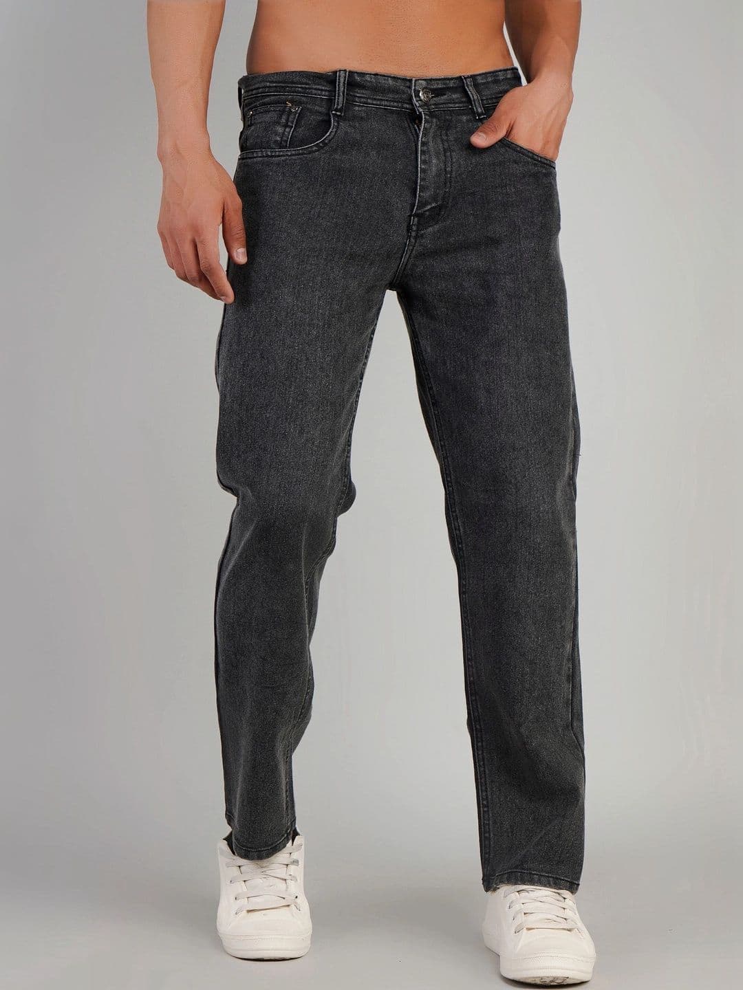 UNIFAV FASHION Men Straight Fit Mid-Rise Jeans - view 1