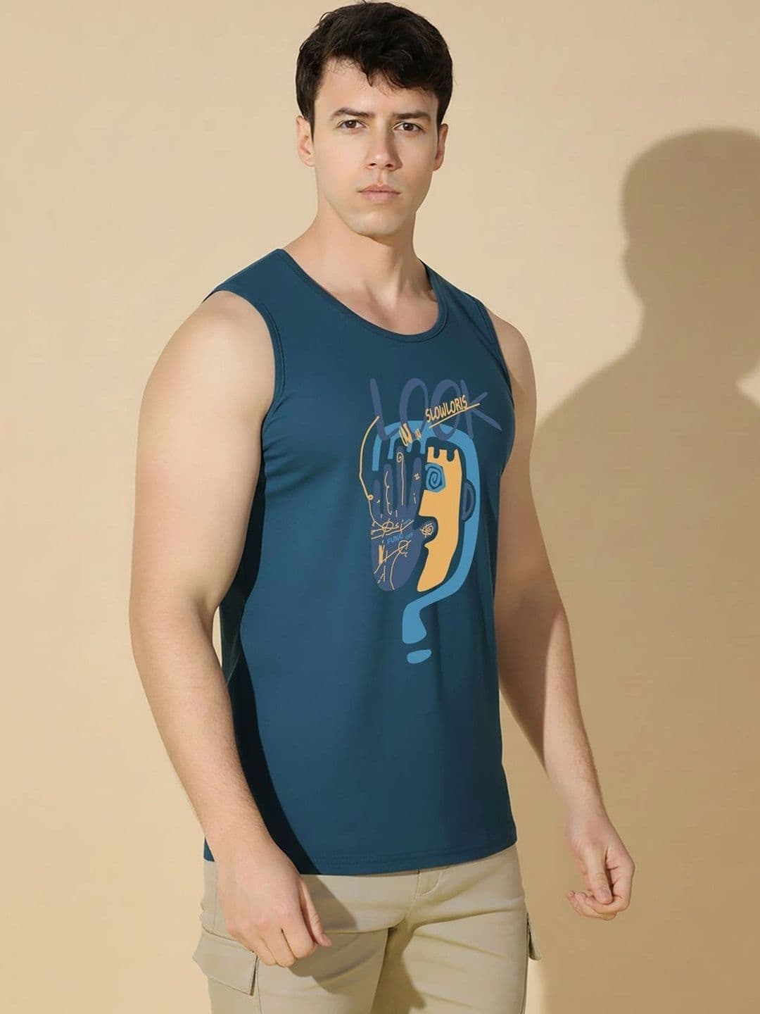 SLOWLORIS Men 2 Printed T-shirt thumbnail 4