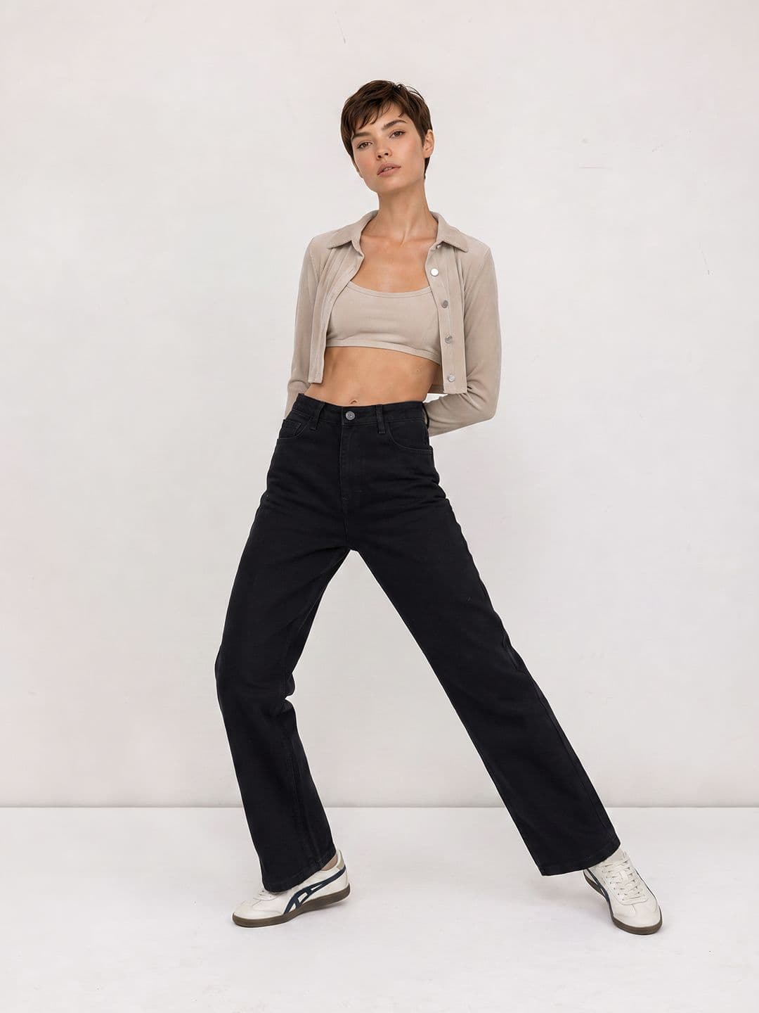 The Roadster Life Co. Women Straight Fit High-Rise Stretchable Jeans thumbnail 2