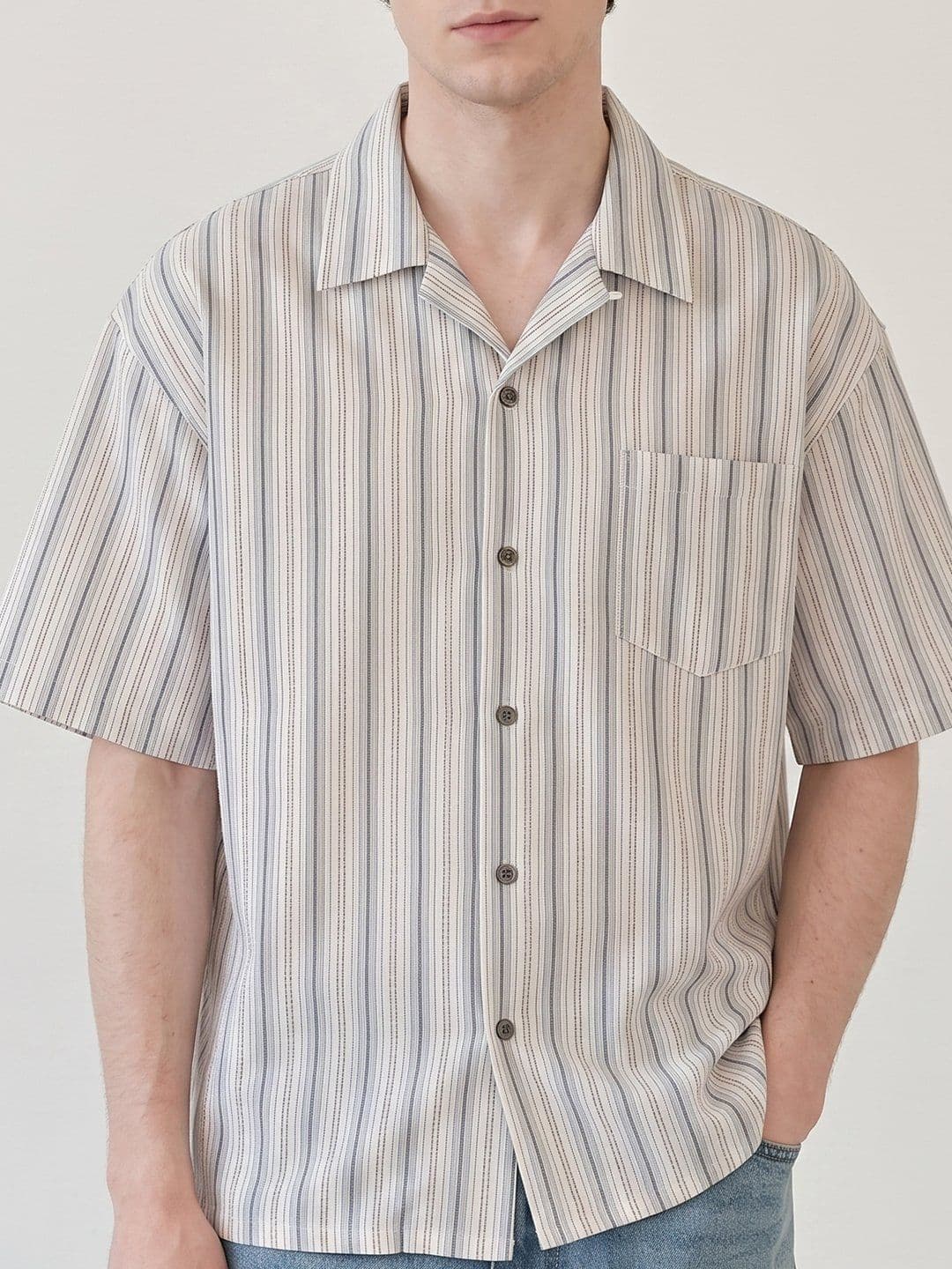 Suo Striped Regular Fit Shirts thumbnail 2