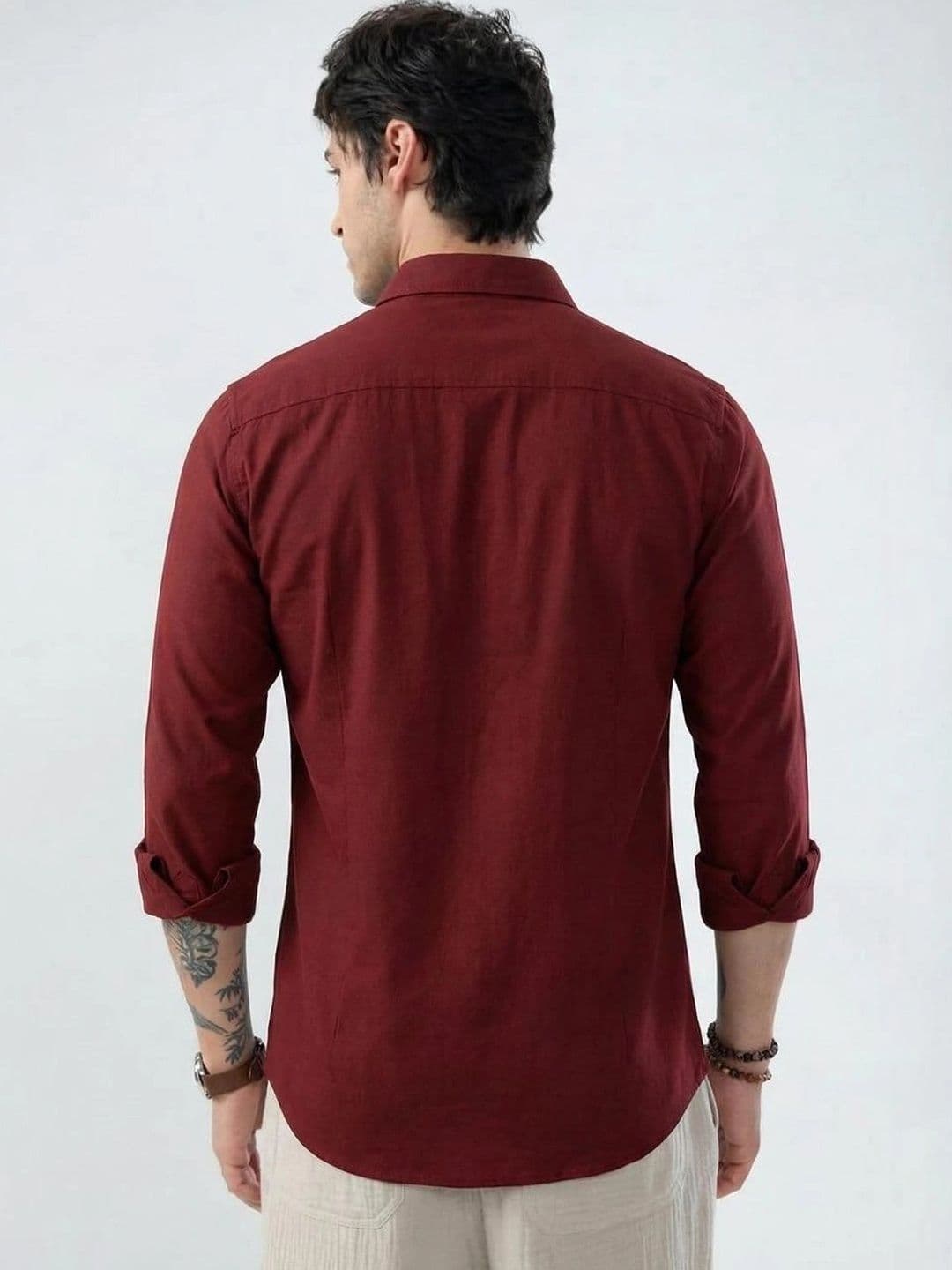 NEW-18 Men Standard Casual Shirt thumbnail 4