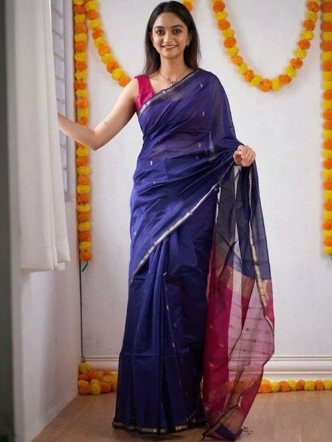 MITAL ENTERPRISE Zari Art Silk Saree - view 1