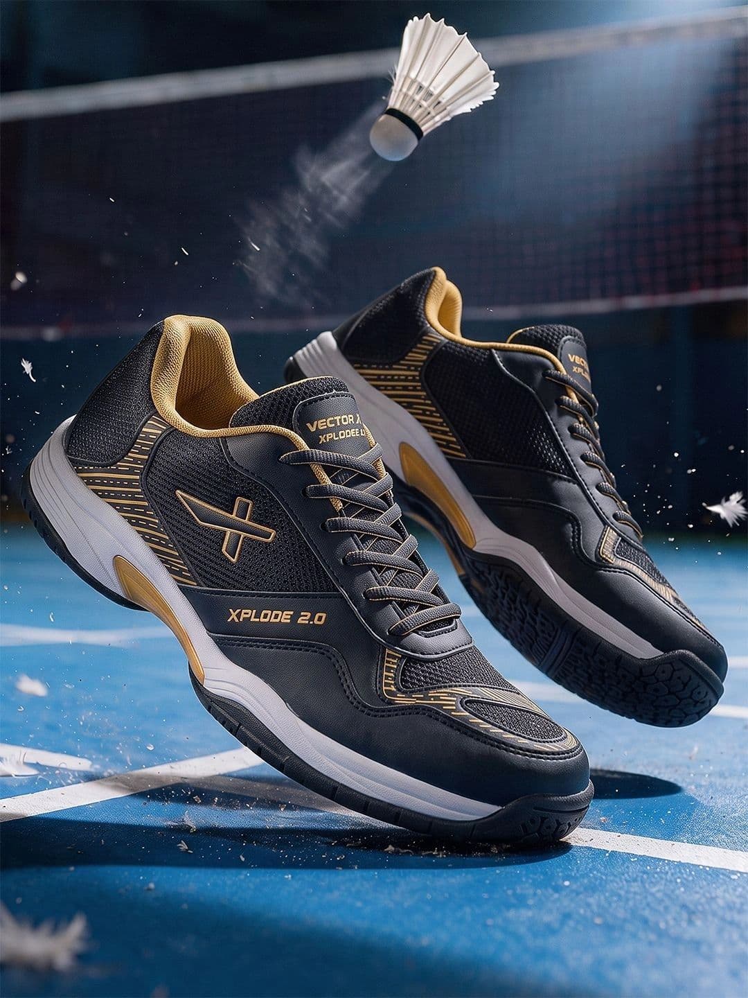 VECTOR X Unisex Mesh Badminton Non-Marking Shoes - view 1