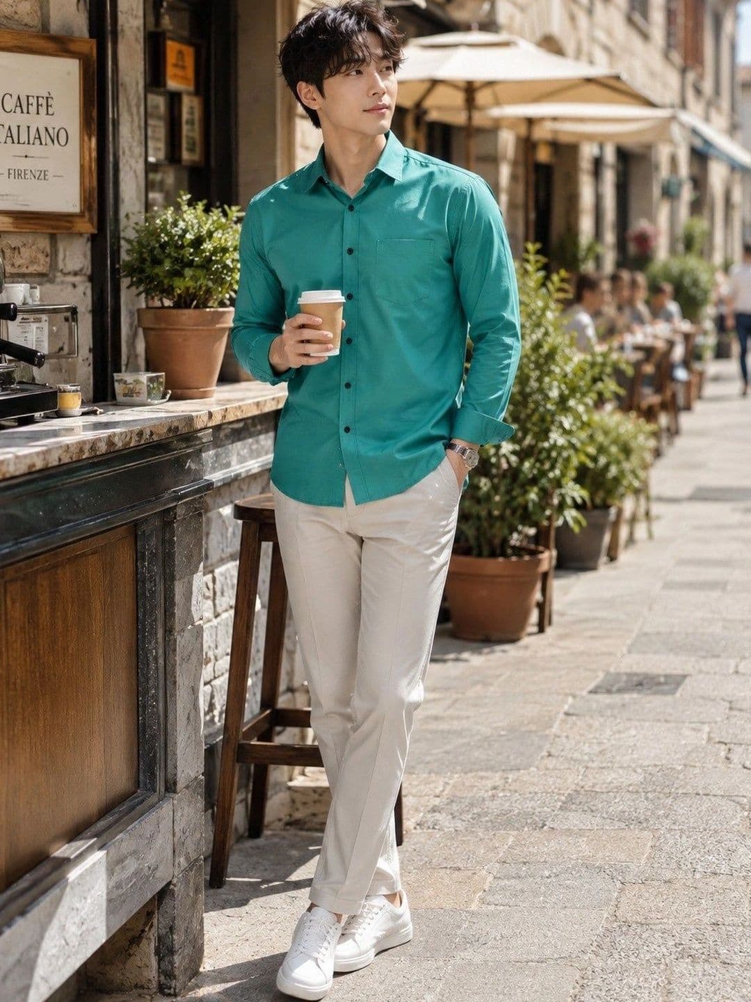 BAESD Men Premium Slim Fit Casual Shirt thumbnail 6