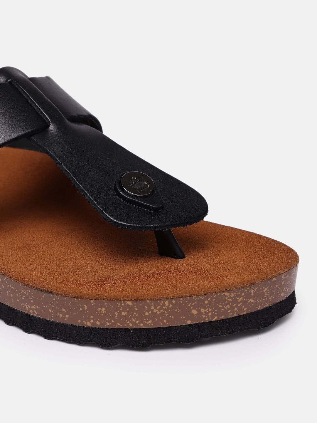 Louis Philippe Men Leather Comfort Sandals thumbnail 2