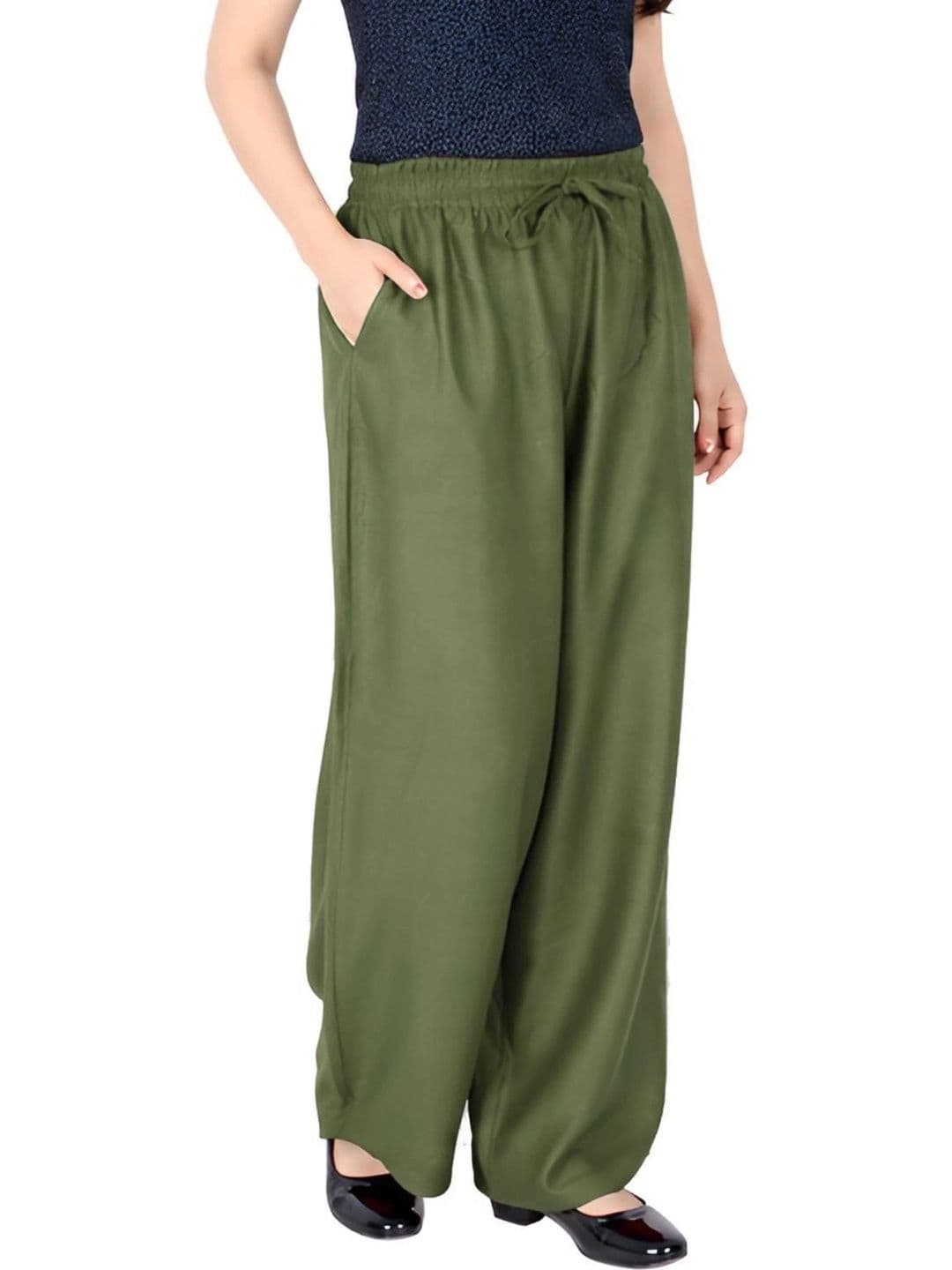 Sttoffa Women Knitted Ethnic Palazzos thumbnail 4