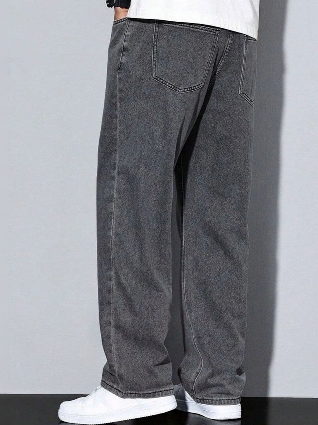 UNIFAV FASHION Men Straight Fit Mid-Rise Jeans thumbnail 4