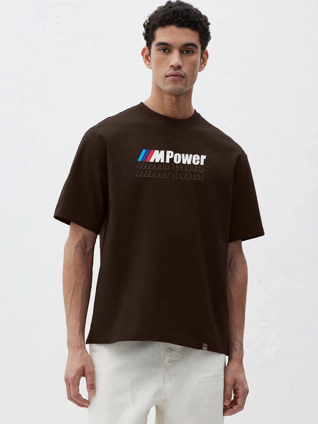 Moda rapido X TOGS & TERRE Men Brand Logo BMW Motorsport Printed Organic T-shirt - view 1
