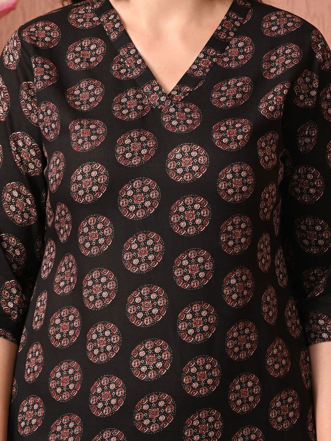 Sangria Women Ethnic Motifs Printed Indie Prints Kurta thumbnail 5