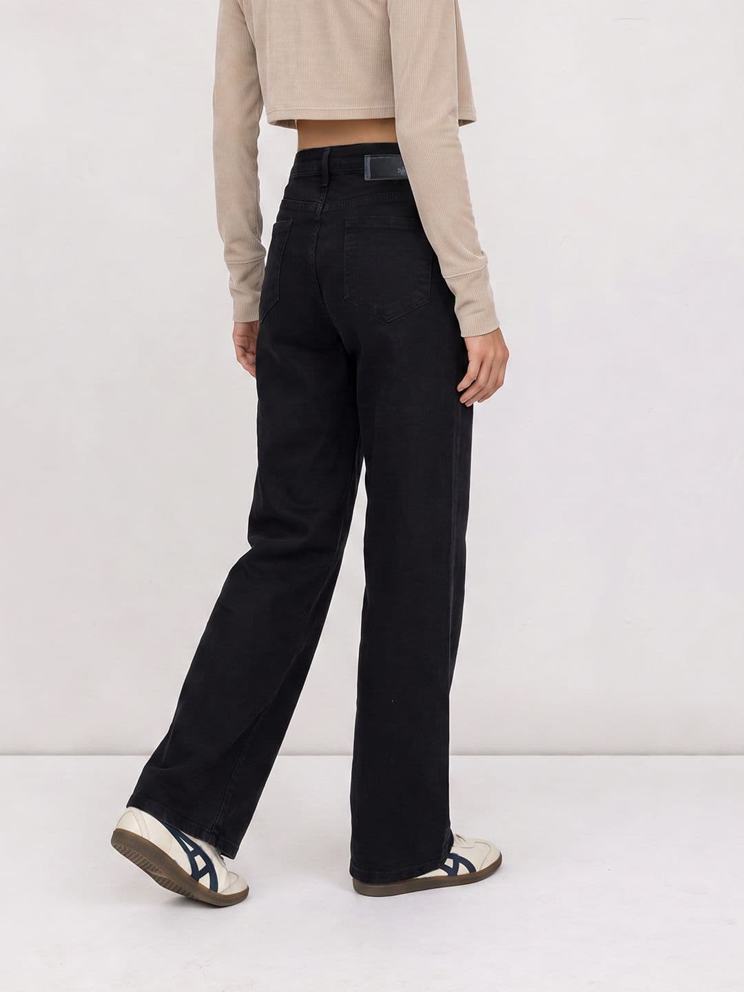 The Roadster Life Co. Women Straight Fit High-Rise Stretchable Jeans thumbnail 6