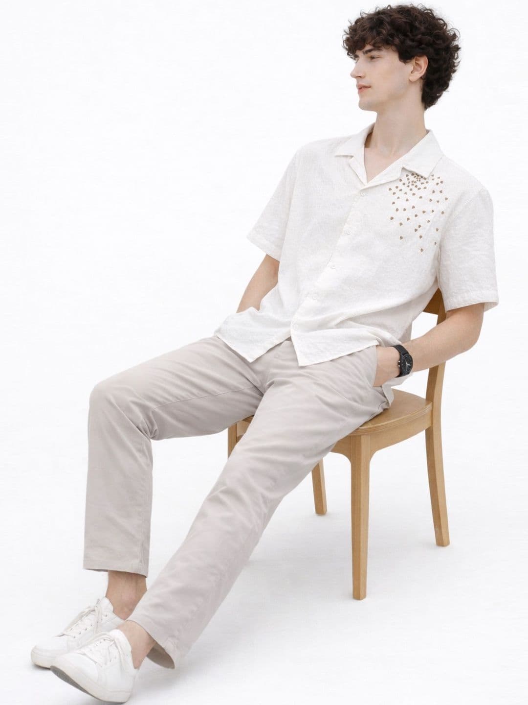 Mast & Harbour Men Relaxed Floral Printed Casual Shirt thumbnail 2