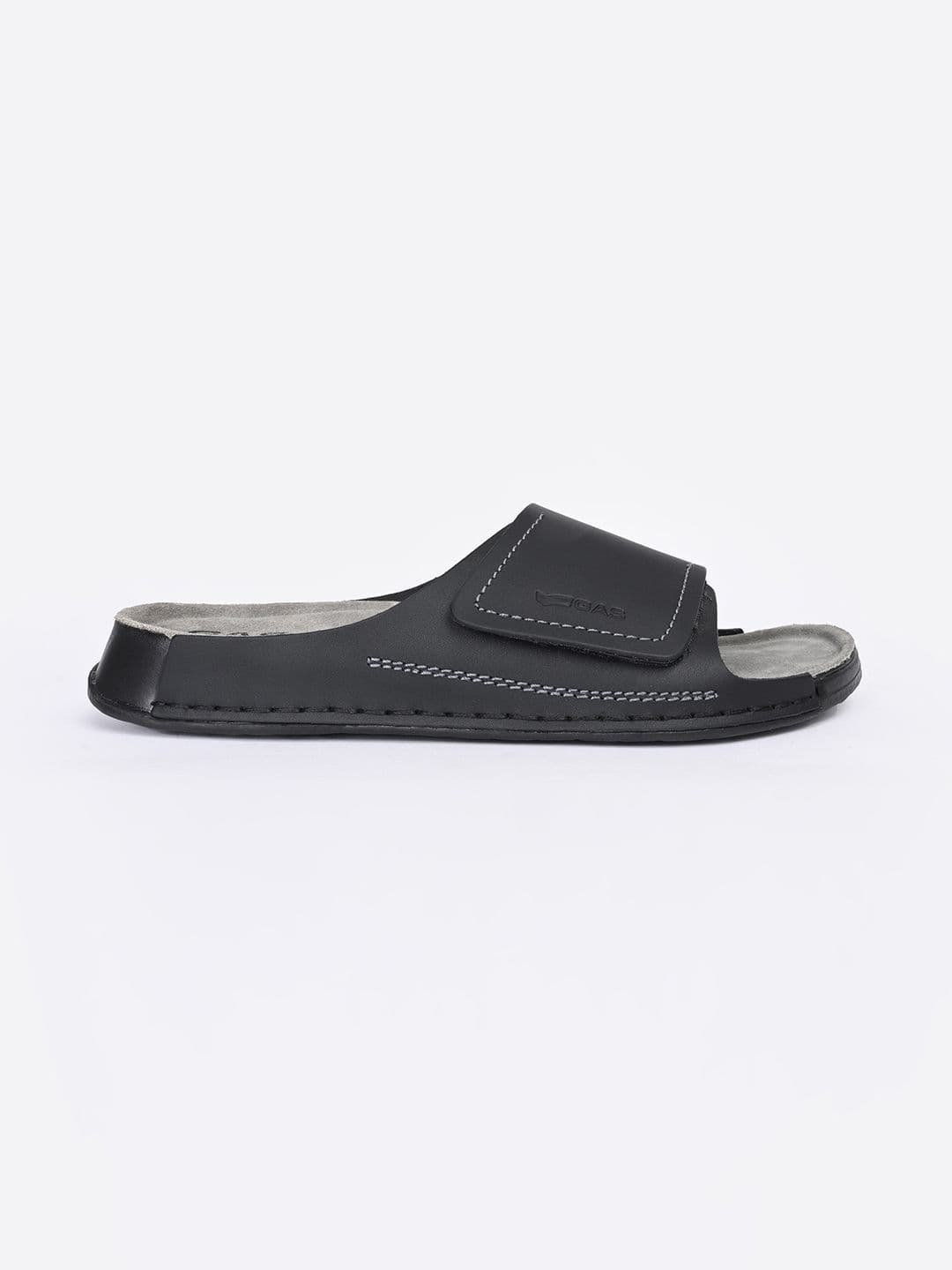 GAS Men Aeroflusso Black Sandals thumbnail 4
