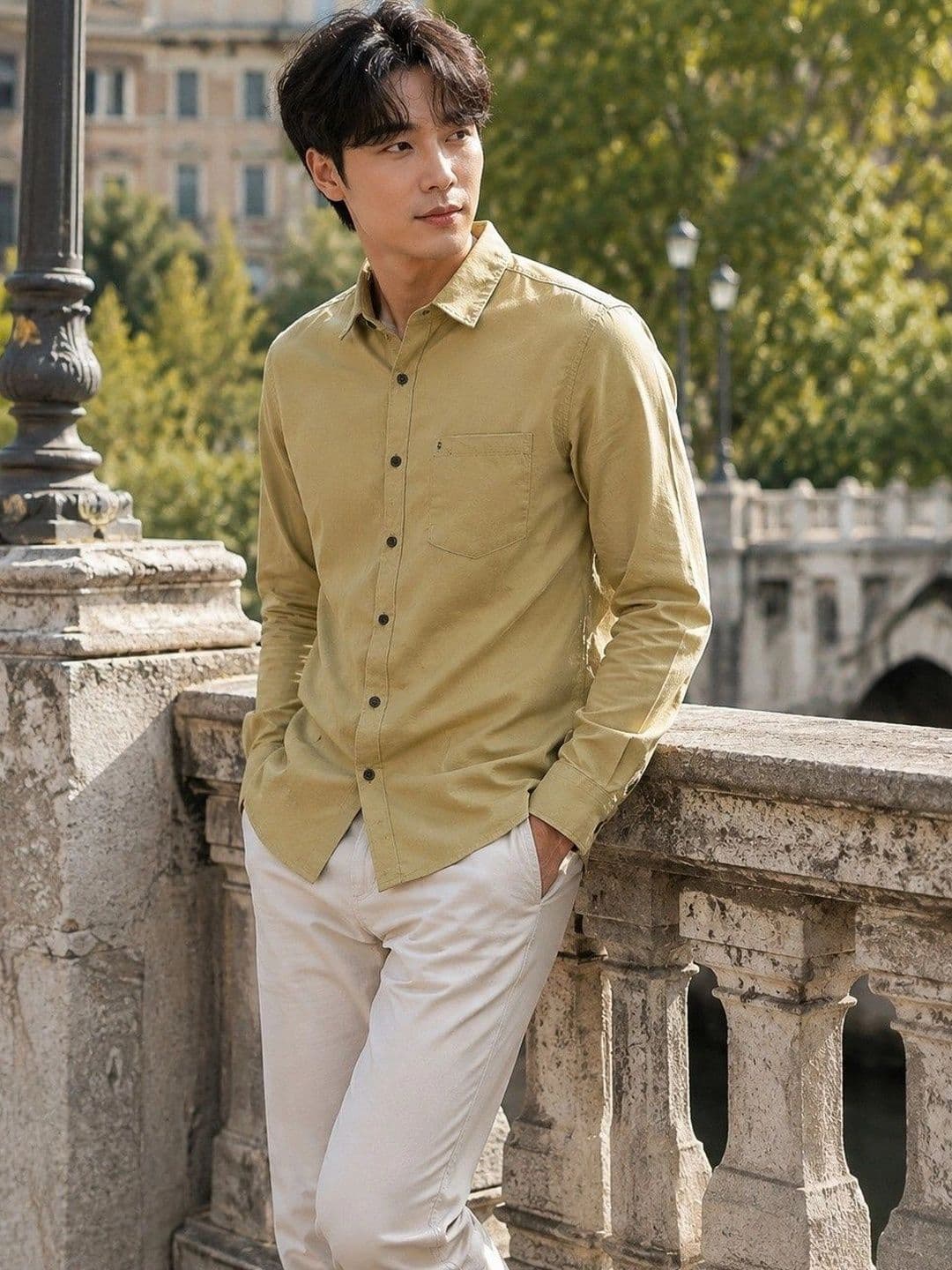 BAESD Men Premium Slim Fit Casual Shirt thumbnail 4