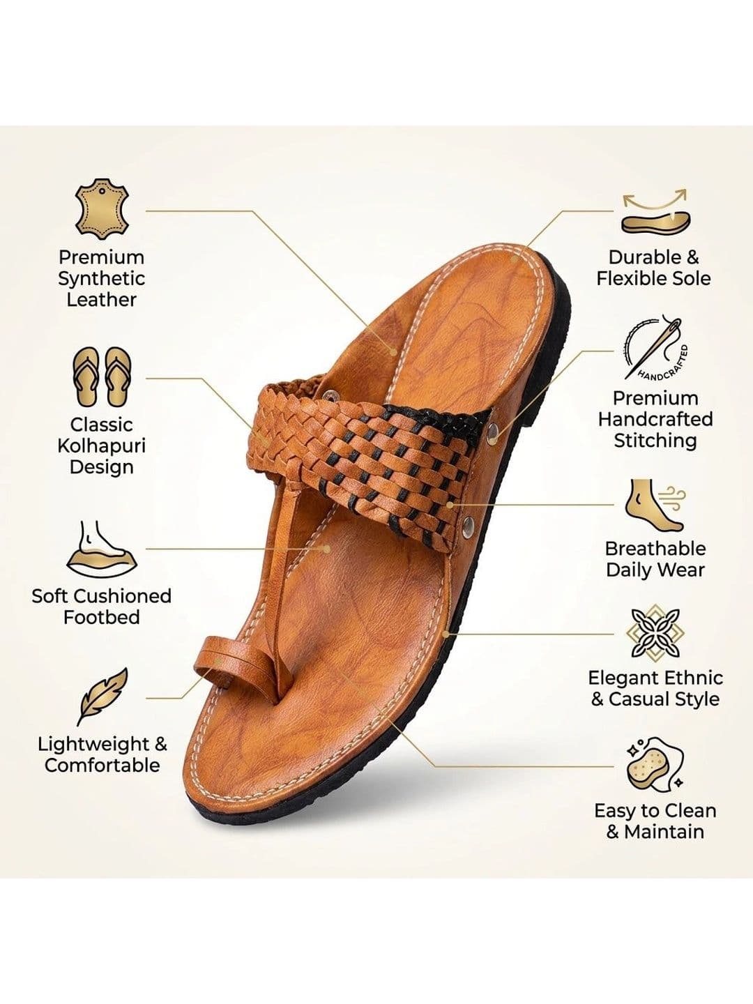 Aristitch Men Shoe-Style Sandals thumbnail 3
