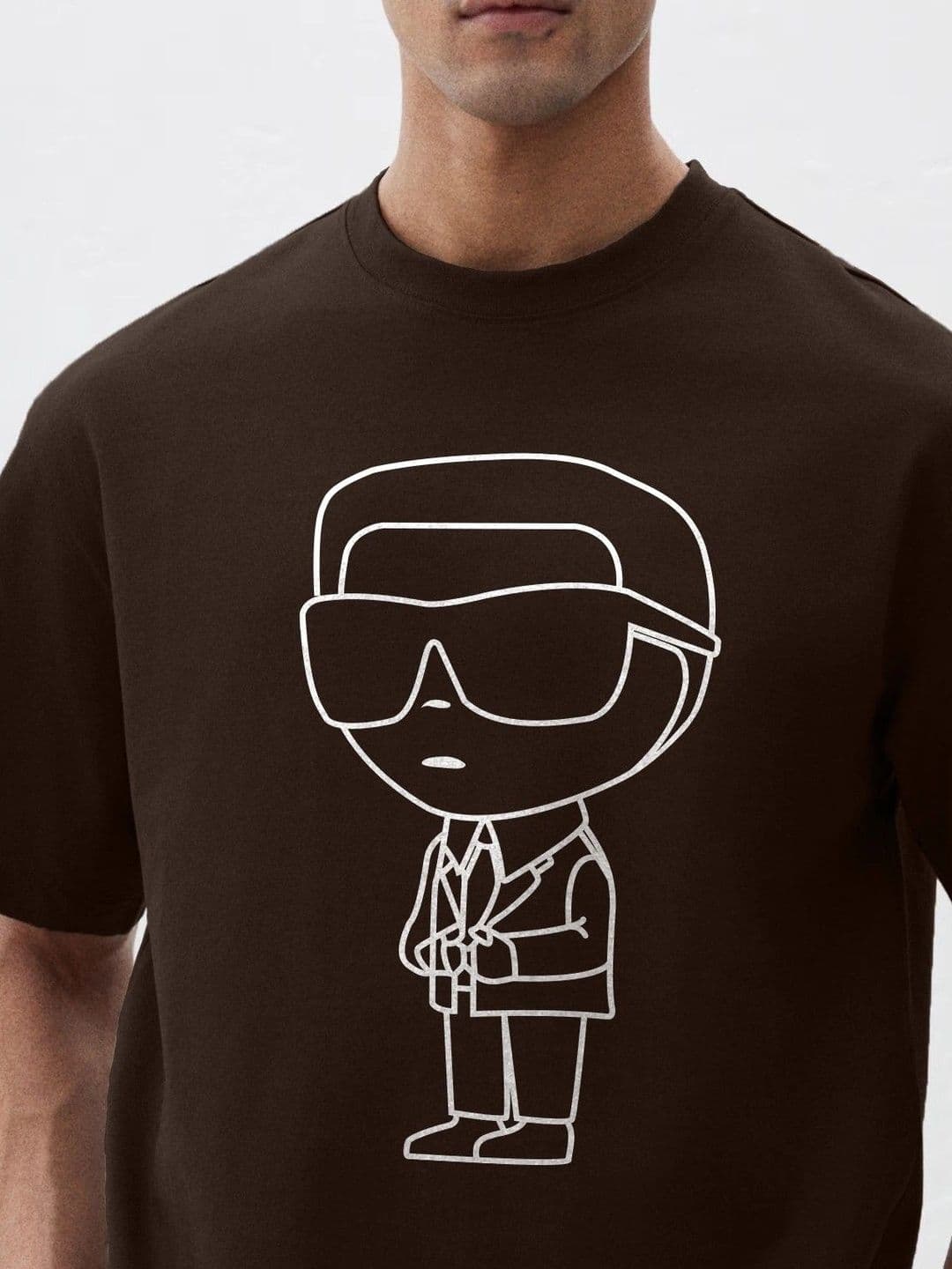 Moda rapido X TOGS & TERRE Men Printed Organic Cotton Blend T-shirt thumbnail 3