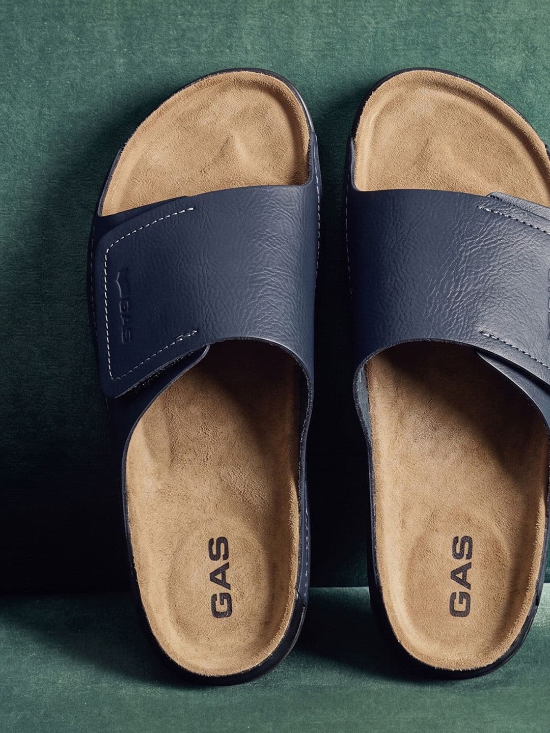 GAS Men Aeroflusso Blue Sandals - view 1