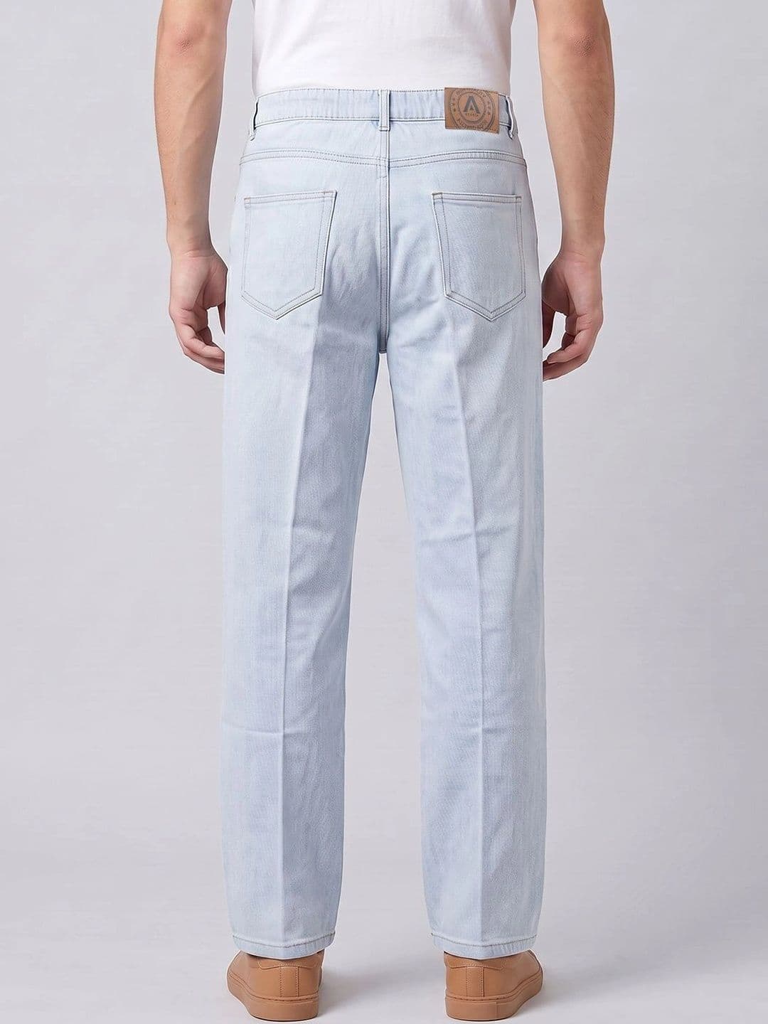 dolsia Men Straight Fit Mid-Rise Stretchable Jeans thumbnail 2