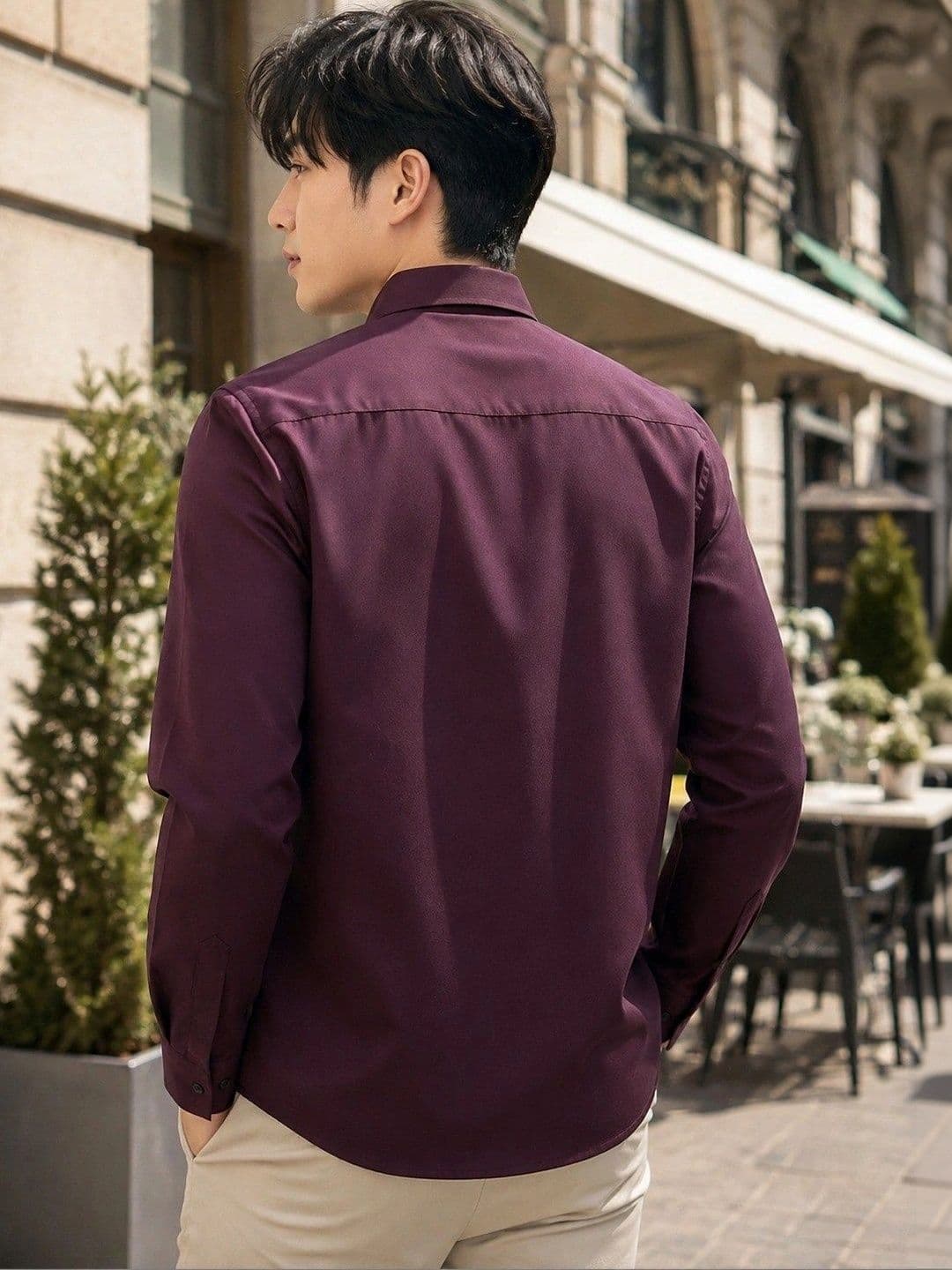 BAESD Men Premium Slim Fit Casual Shirt thumbnail 3
