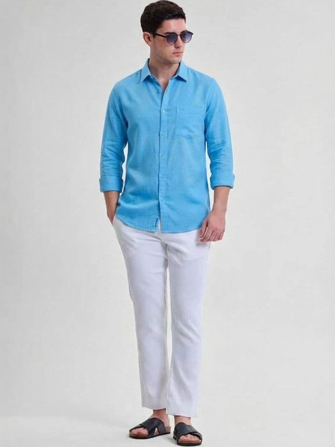 NEW-18 Men Standard Casual Shirt thumbnail 2