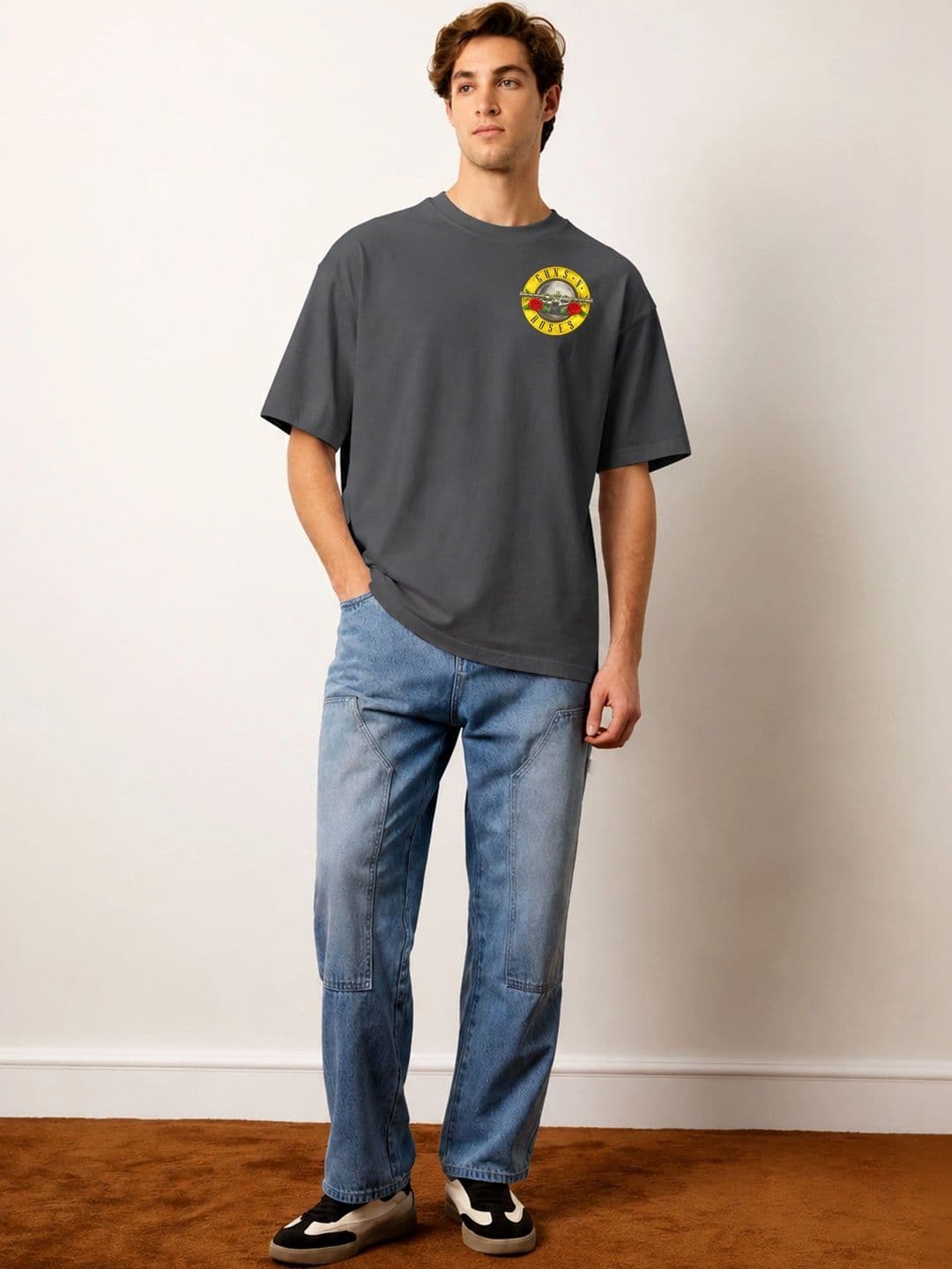 Moda rapido X TOGS & TERRE Men Printed Organic Cotton Blend T-shirt thumbnail 5