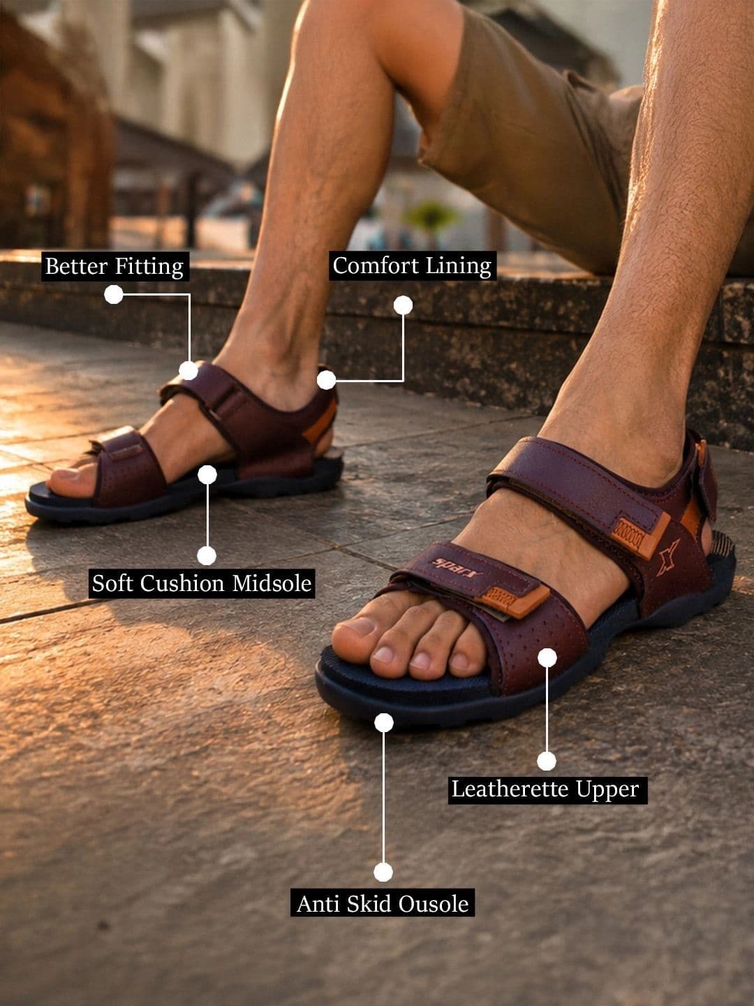 Sparx Men Sandals thumbnail 4
