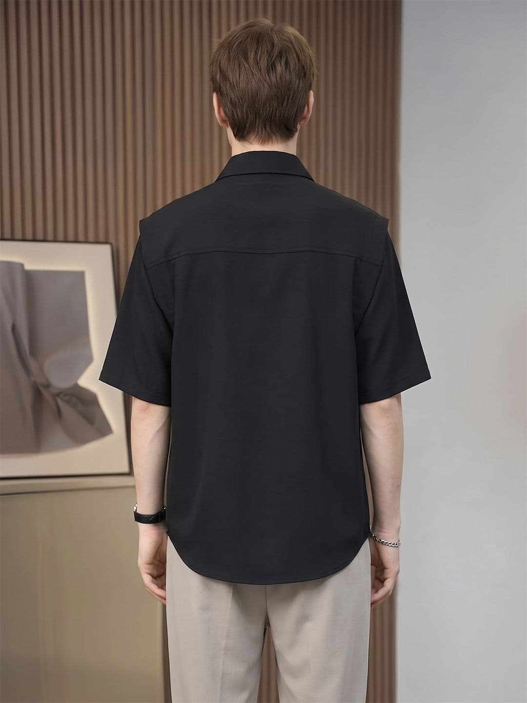 Suo Men Casual Shirt thumbnail 4