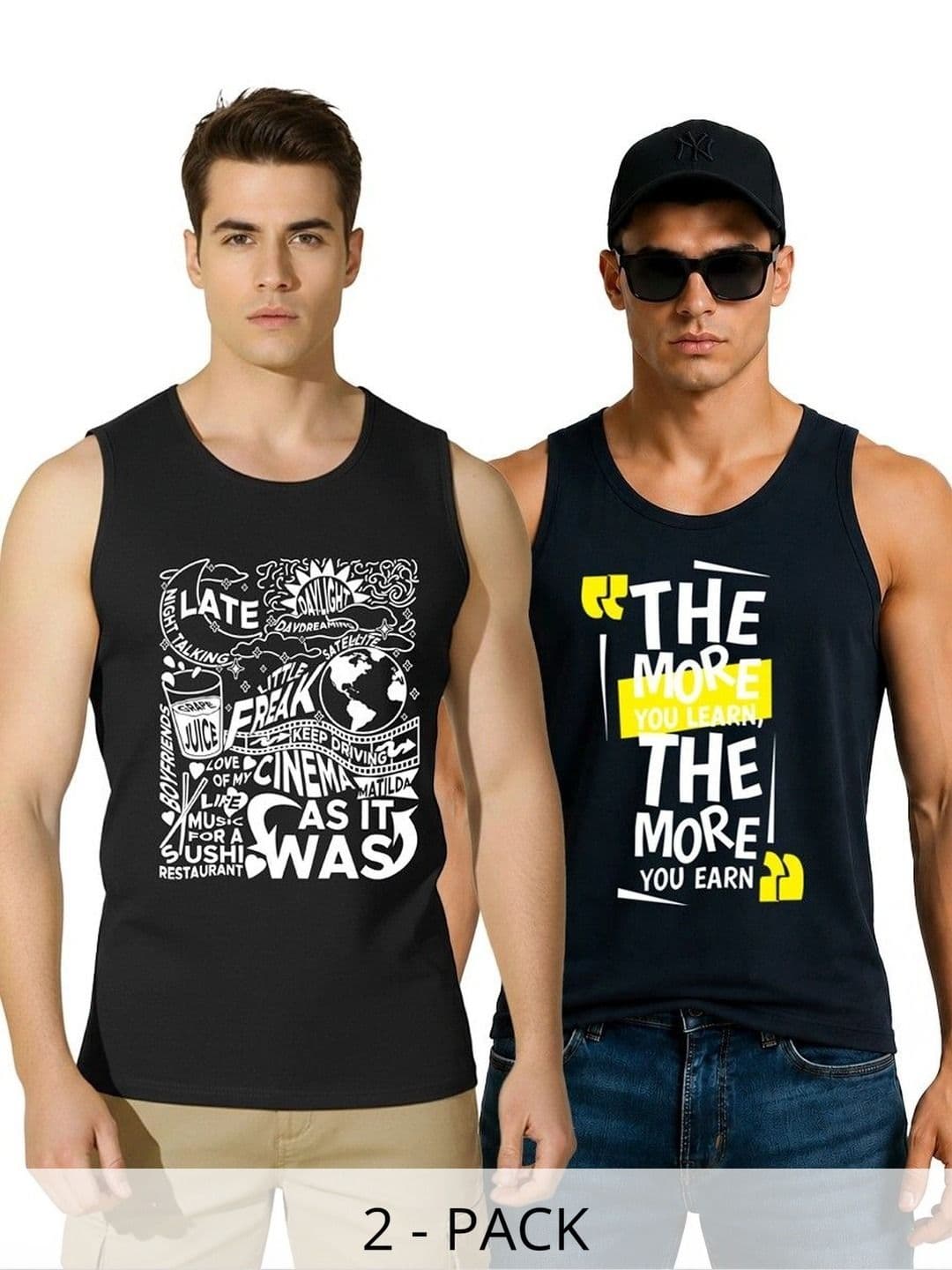 SKY HARBOAR Men Typography 2 Printed T-shirt - view 1