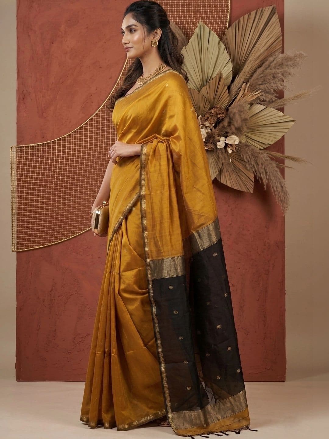 MITAL ENTERPRISE Zari Art Silk Saree thumbnail 3