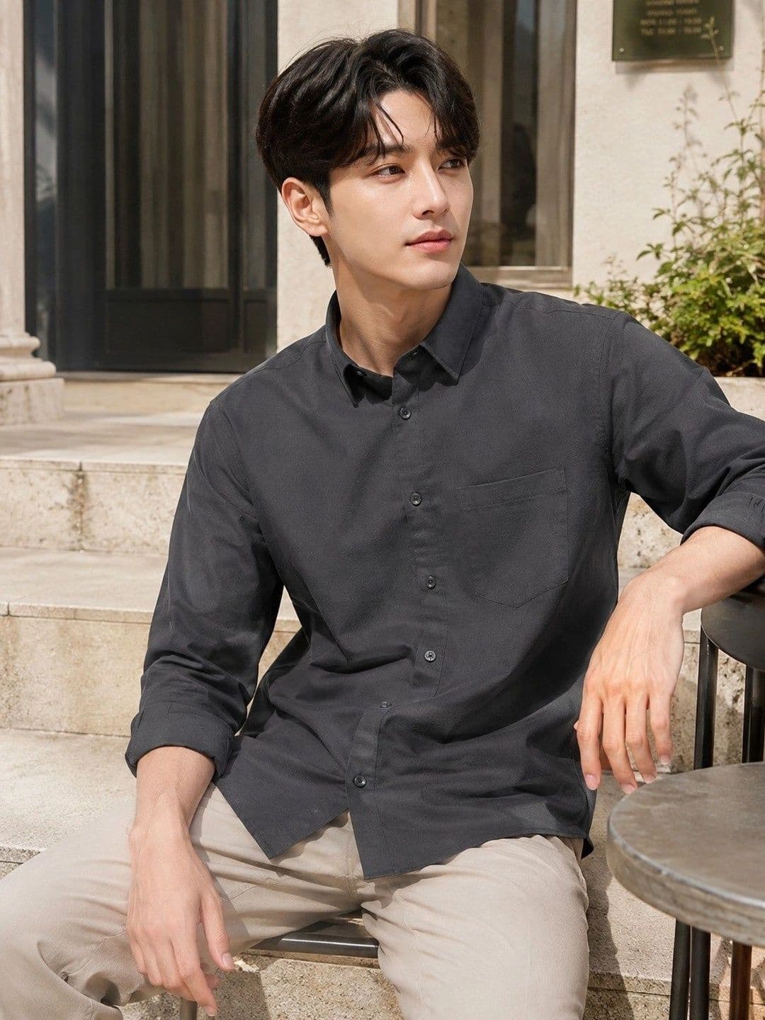 BAESD Men Premium Slim Fit Casual Shirt thumbnail 4