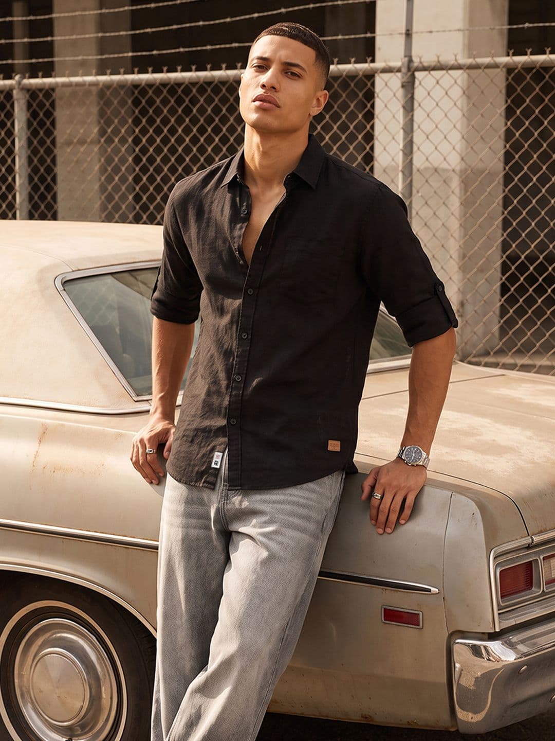 The Roadster Life Co. Pure Cotton Casual Shirt - view 1