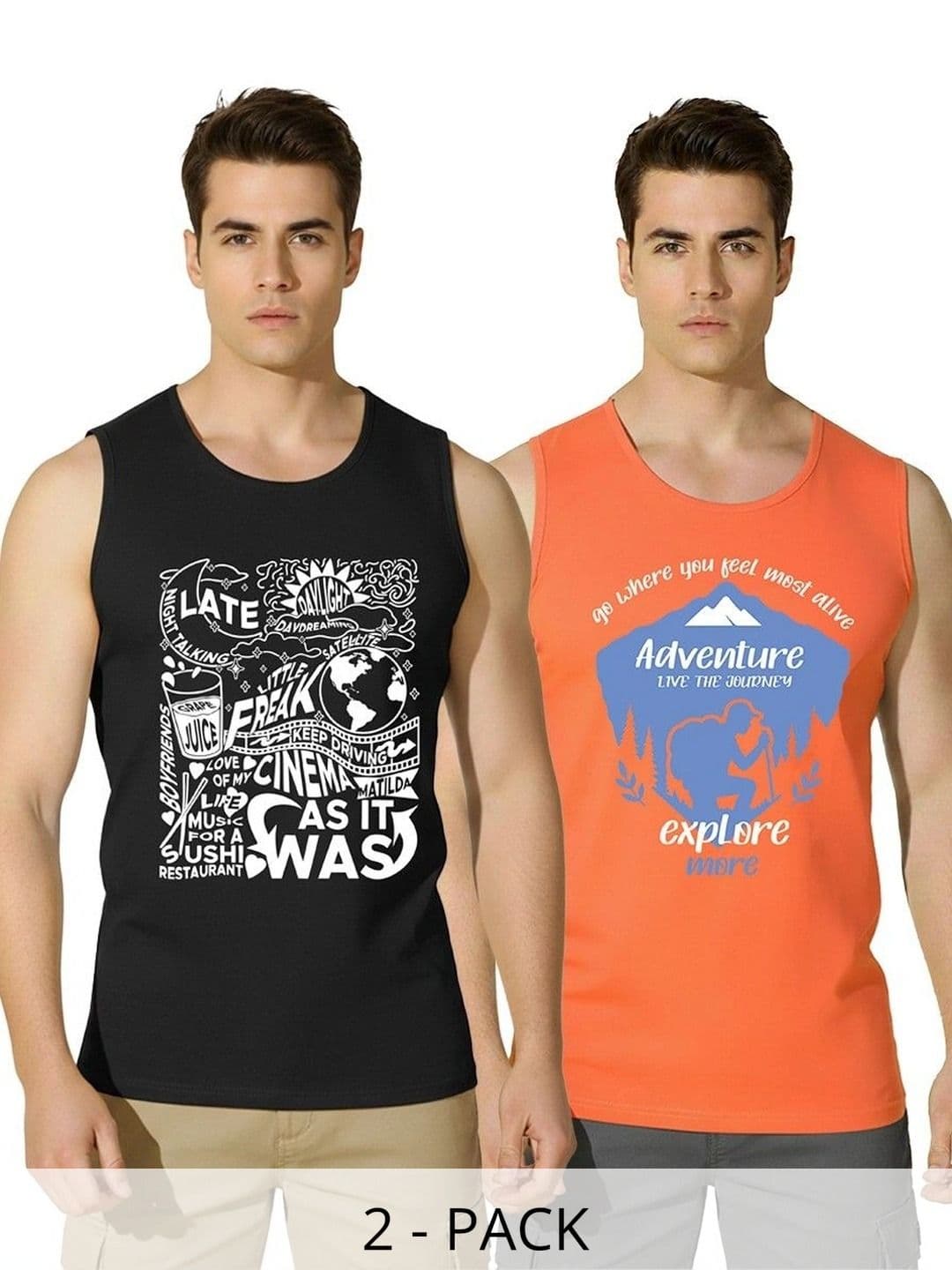 SKY HARBOAR Men Typography 2 Printed T-shirt - view 1