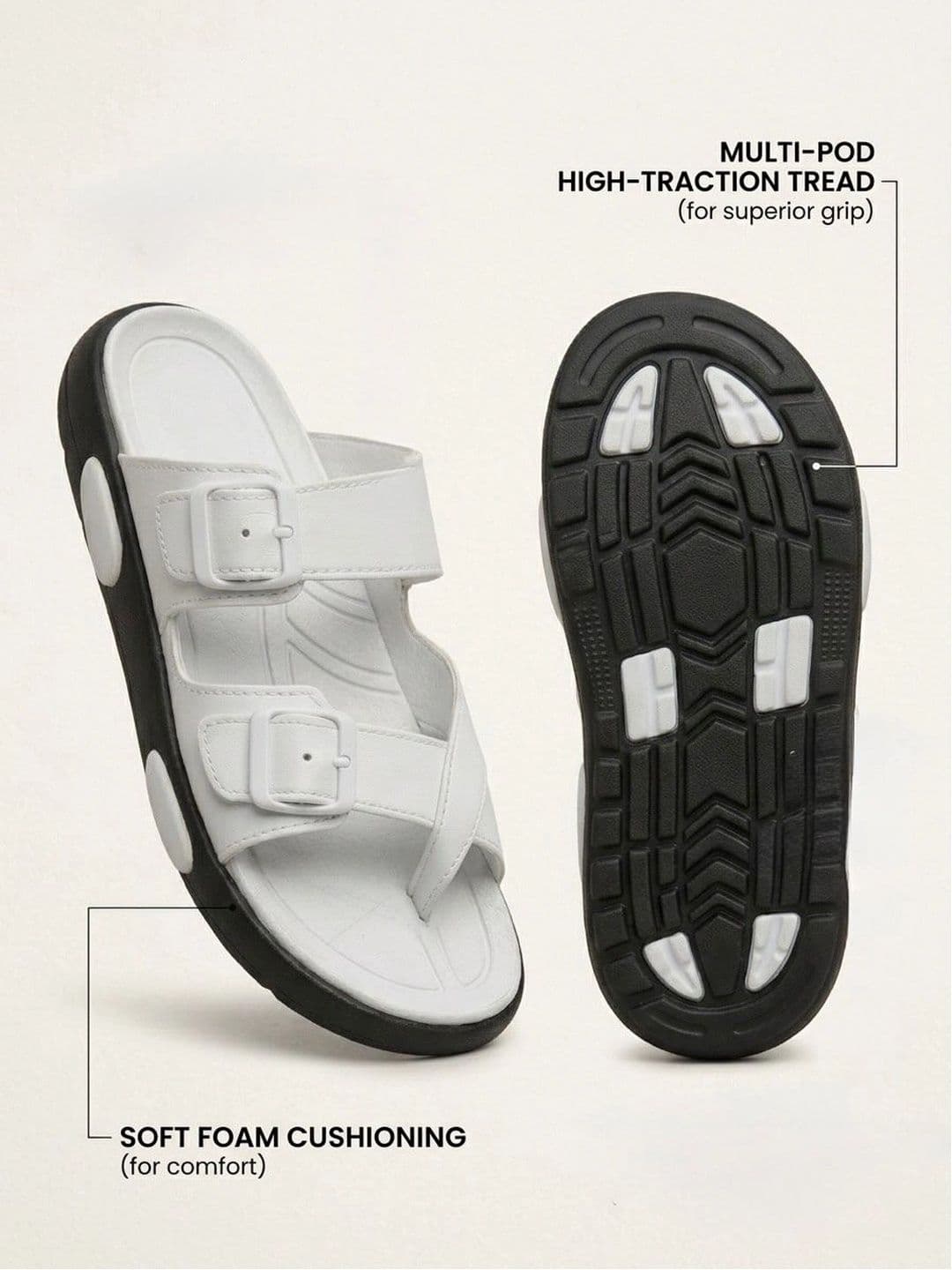 Roadster Men Comfort Sandals thumbnail 4