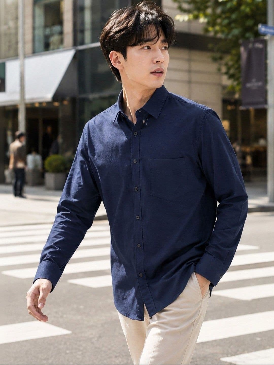 BAESD Men Premium Slim Fit Casual Shirt thumbnail 5