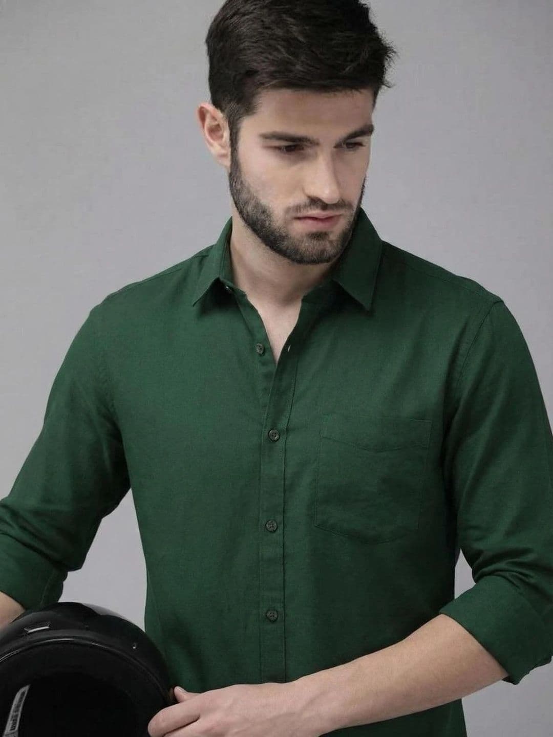 NEW-18 Men Standard Casual Shirt thumbnail 4