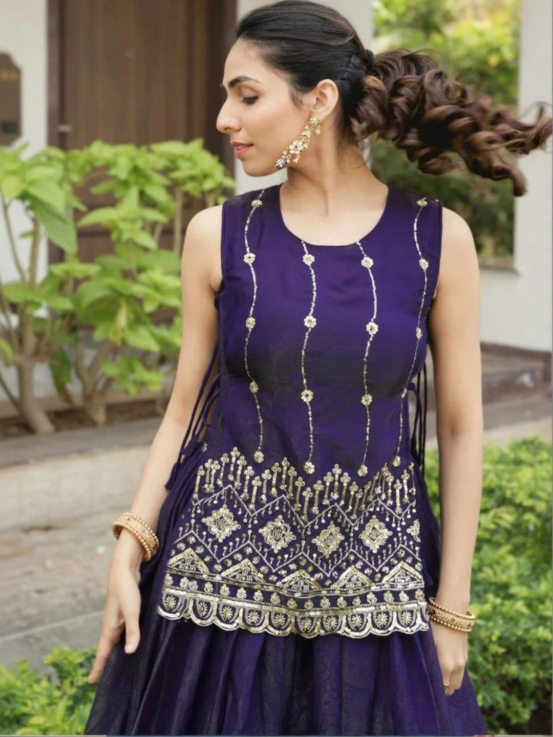 Moda Rapido Embroidered Ready to Wear Lehenga & thumbnail 3