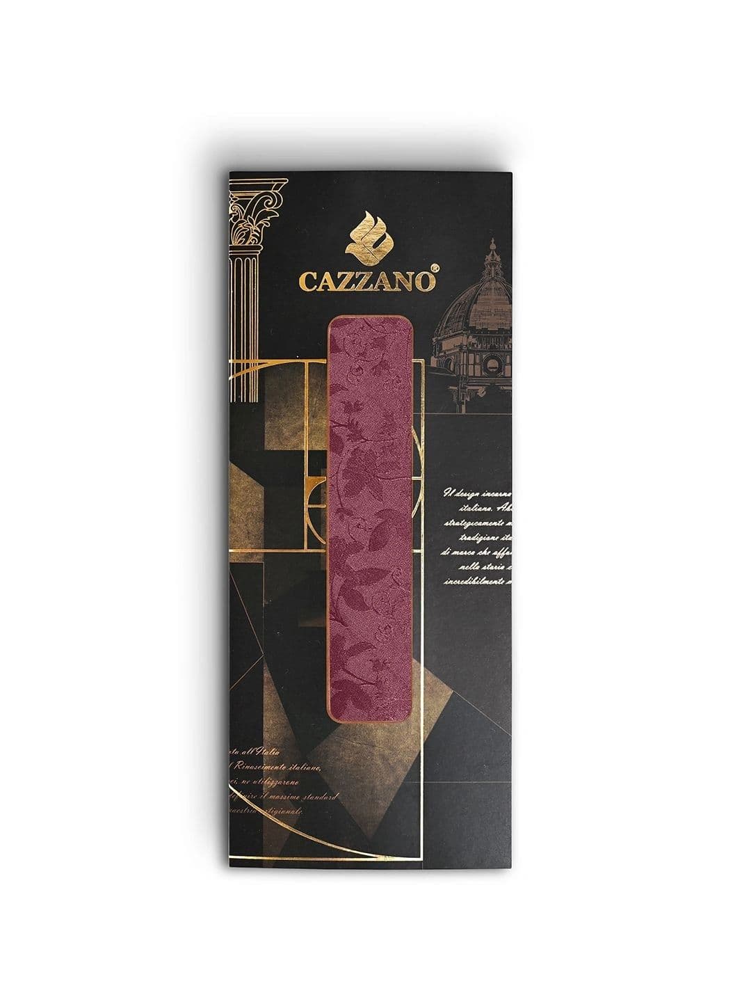 Cazzano Men Woven Design Skinny Tie thumbnail 3