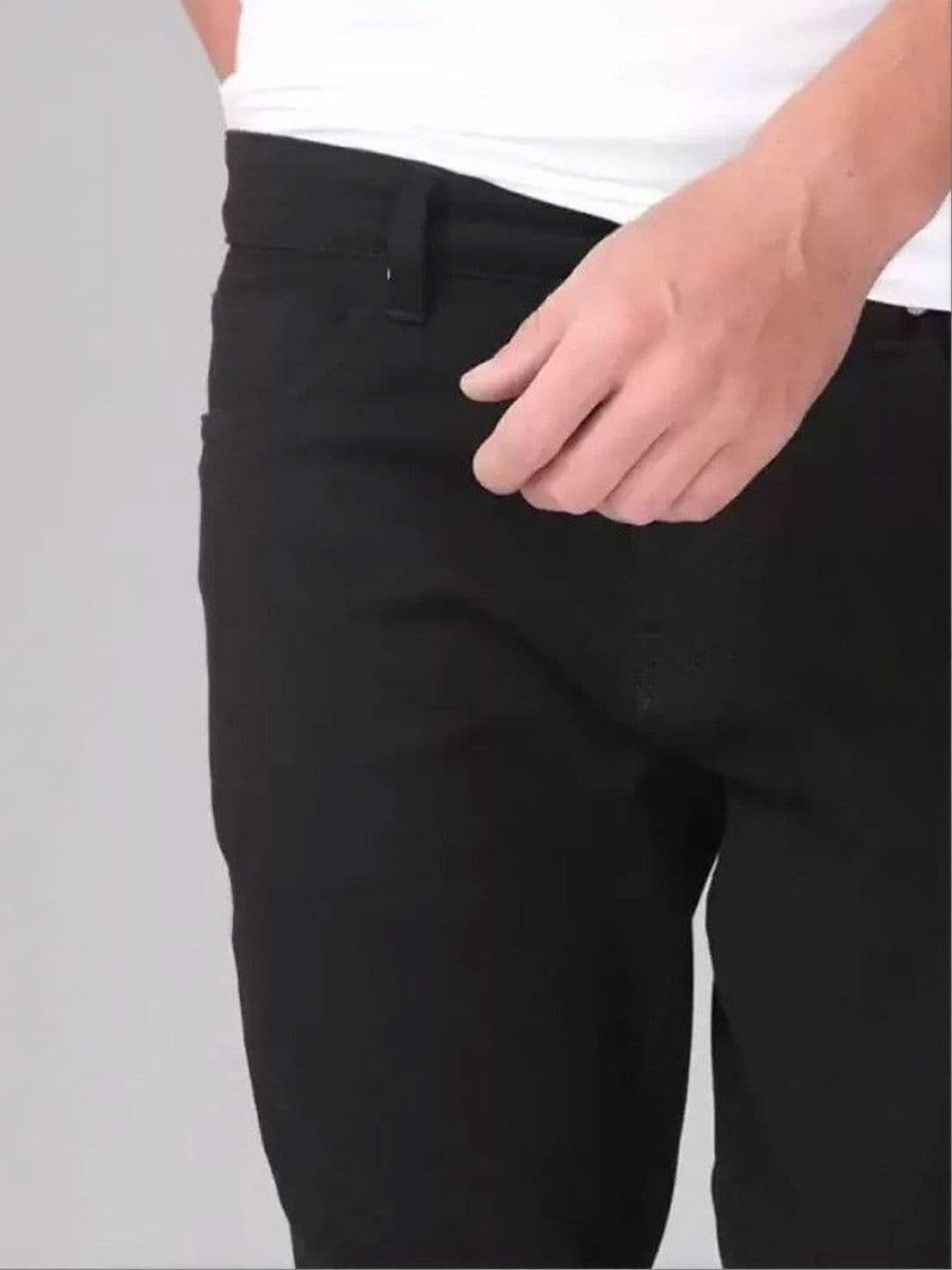 UNIFAV FASHION Men Boyfriend Fit Mid-Rise Jeans thumbnail 3