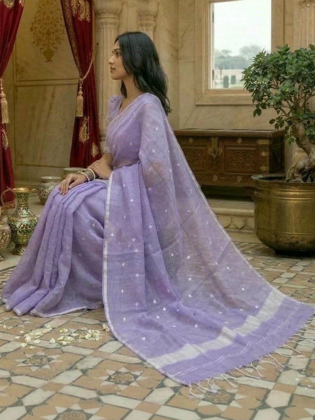 MITAL ENTERPRISE Art Silk Saree thumbnail 5