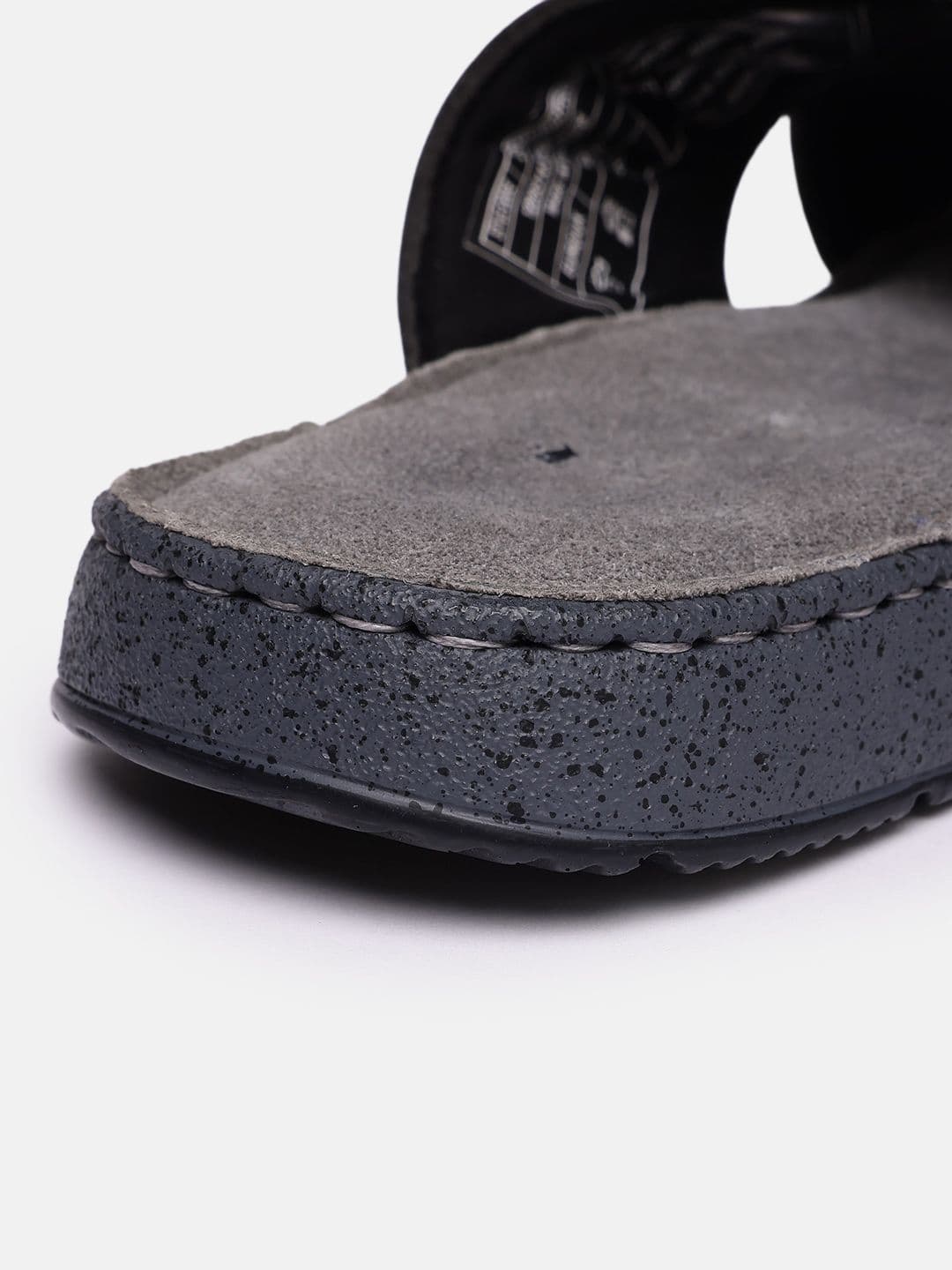 Louis Philippe Men Leather Comfort Sandals thumbnail 6