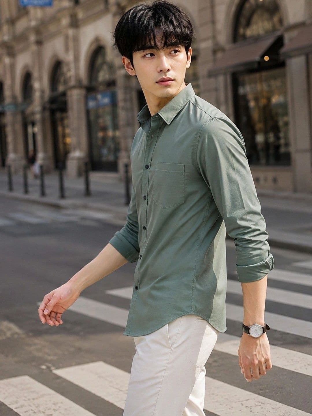 BAESD Men Premium Slim Fit Casual Shirt thumbnail 7