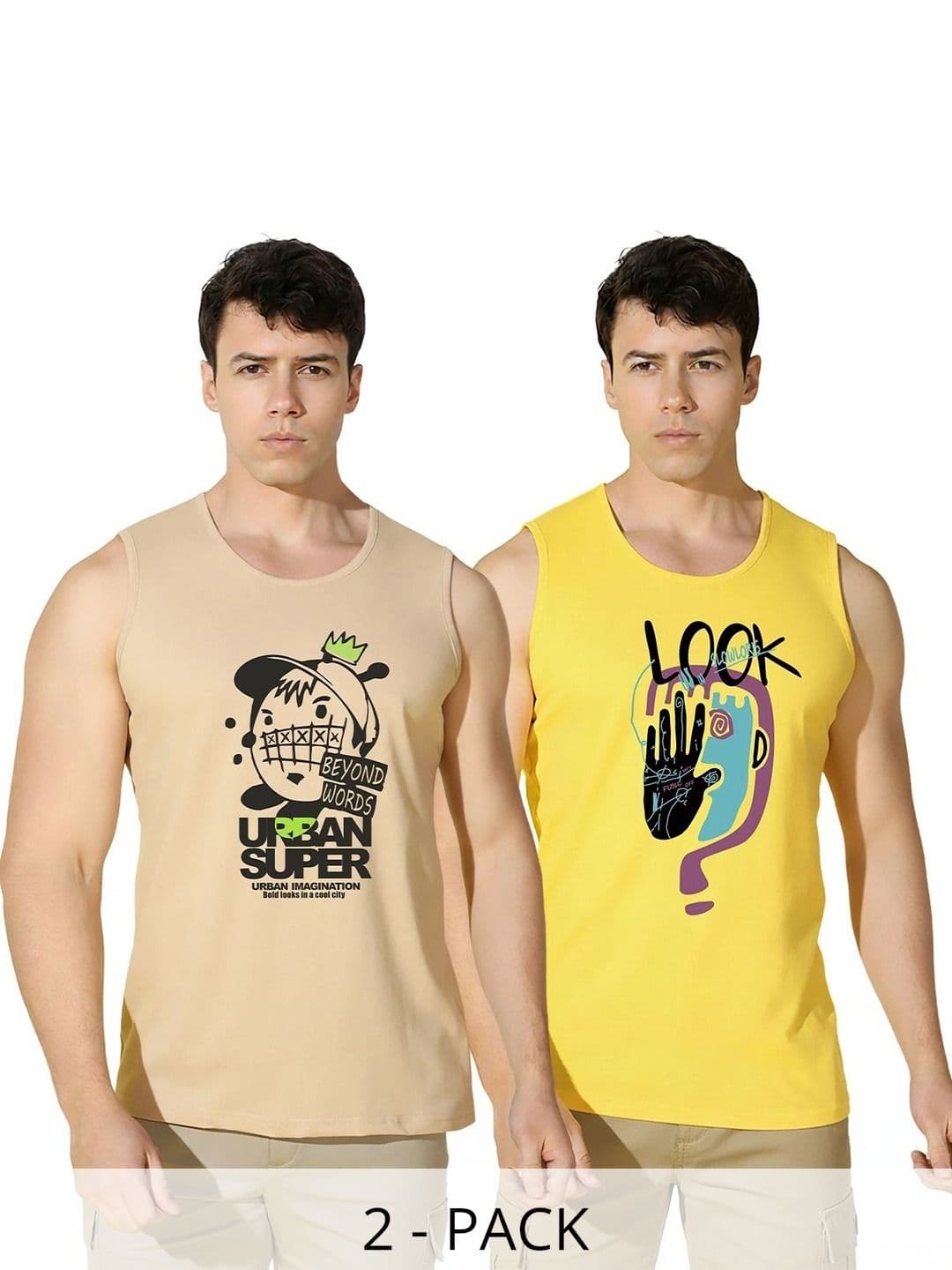 SLOWLORIS Men 2 Printed T-shirt - view 1