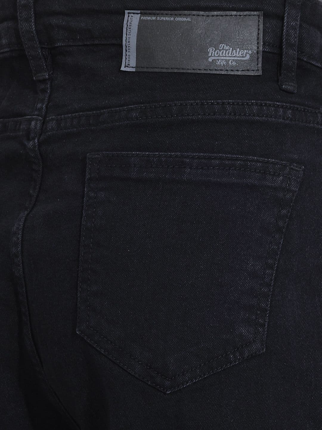 The Roadster Life Co. Women Straight Fit High-Rise Stretchable Jeans thumbnail 5