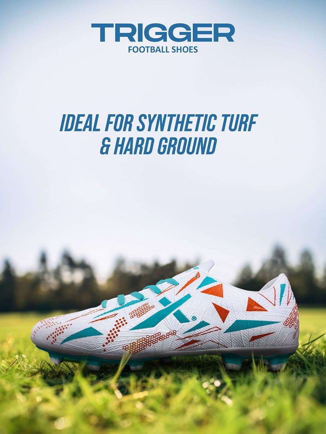 VECTOR X Trigger 3D textured Synthetic leatherTPU Sole Football Shoes thumbnail 7