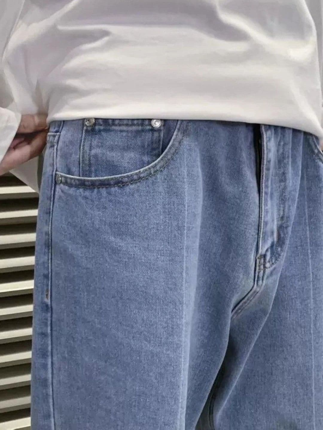 UNIFAV FASHION Men Boyfriend Fit Mid-Rise Jeans thumbnail 4